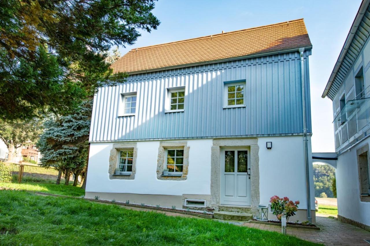 Traumhaftes Gaestehaus An Elberadweg Und Bastei Rathen Exteriör bild